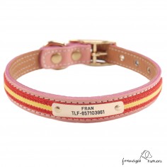 Collar doble piel...