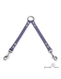 Amarre dos perros Biothane Beta Violeta