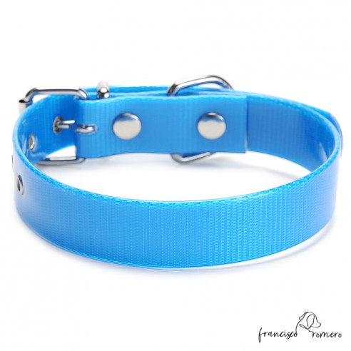 Collar Biothane Gold ancho cinta 2,5...