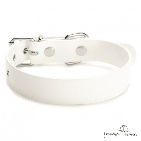 Collar Biothane Gold ancho cinta 2,5...