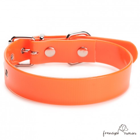 Collar Biothane Gold ancho cinta 2,5...