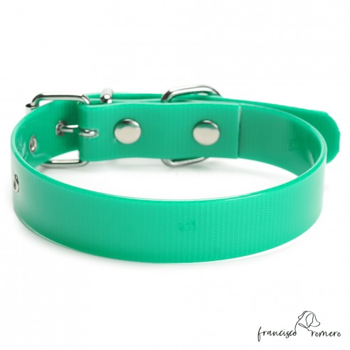 Collar Biothane Gold ancho cinta 2,5...