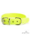 Collar Biothane Gold  2,5 cm rulo Personalizado Amarillo para perro