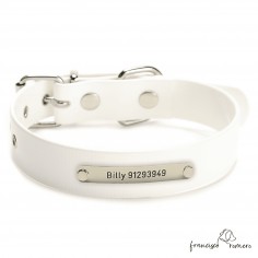 Collar Biothane Gold ancho...