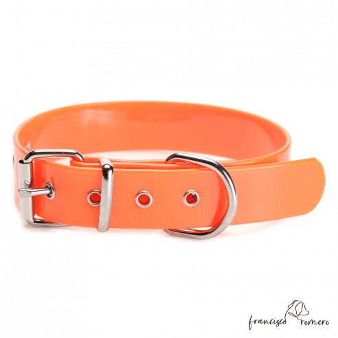 Collar Biothane Gold ancho cinta 2,5...