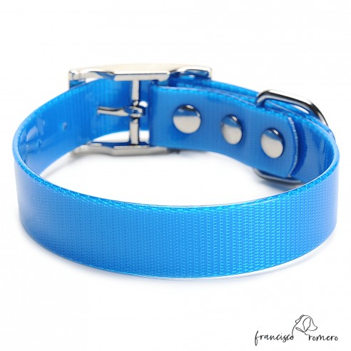 Collar Biothane Gold ancho cinta 2,5...