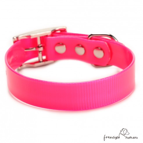 Collar Biothane Gold ancho cinta 2,5...