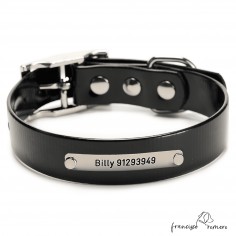 Collar Biothane Gold ancho...