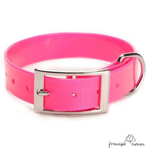 Collar Biothane Gold ancho 2,5 cm...