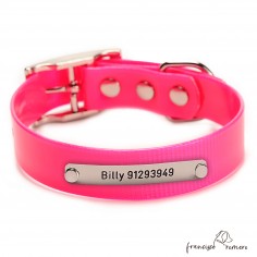 Collar Biothane Gold ancho...