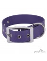 Collar Biothane Beta ancho cinta 2,5 cm Violeta para perro