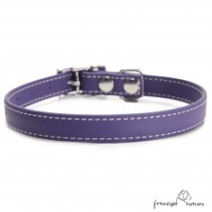 Collar Biothane Beta ancho cinta 1,6 cm con costura Violeta 2 2