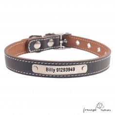 Collar doble piel de...