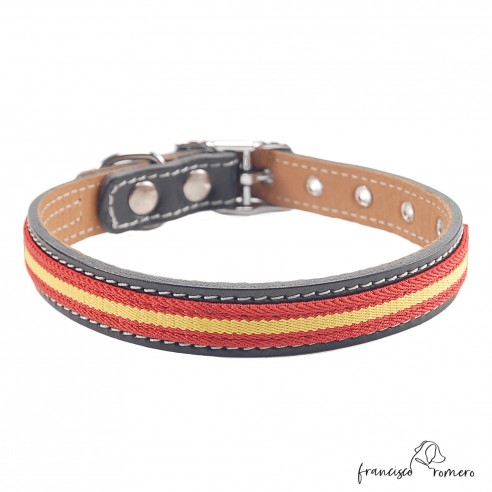 Collar doble piel de vaquetilla con...