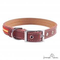 Collar doble piel bandera... 2
