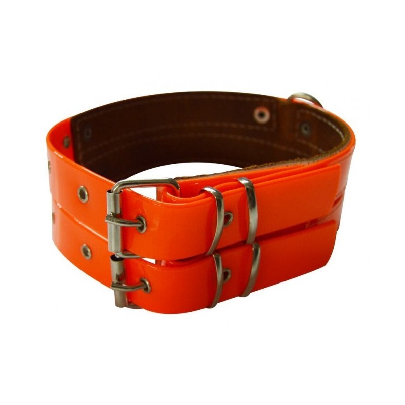 Collares para perros de rehala 5cm dos tiras 2 Personalización NO Medida Largo 25 cm