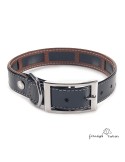 Collar Biothane Gold Funda Antiparasitaria Negro para perro