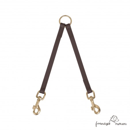 Amarre para perro biothane súper duro marrón 1