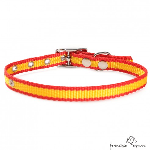 Collar Nylon España ancho 1,5 cm
