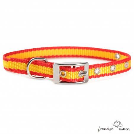 Collar Nylon España ancho 1,5 cm