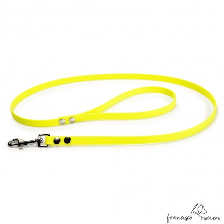 Correa paseo Biothane Beta Amarillo 1,3 cm