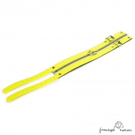 Collar Poliuretano para perros de rehala 7,5 cm 3 tiras