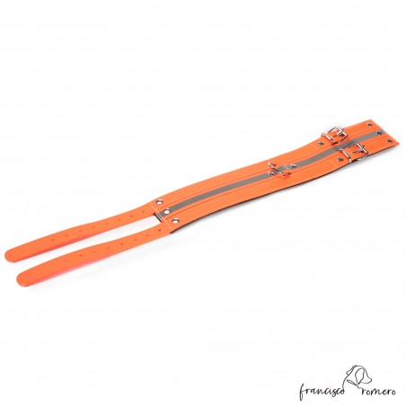 Collar Poliuretano para perros de rehala 7,5 cm 3 tiras