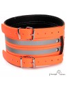 Collar Poliuretano para perros de rehala 10 cm 4 tiras
