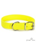 Collar Poliuretano Amarillo para perros