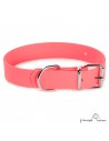 Collar Poliuretano Rosa para perros