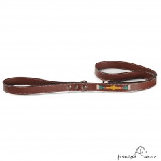 Correa Paseo Piel Bordado...