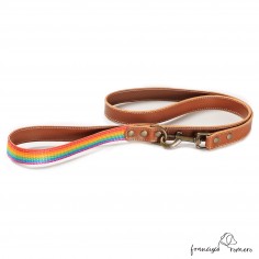 Correa Piel Arco Iris...