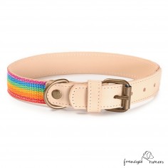 Collar Piel Arco Iris... 2