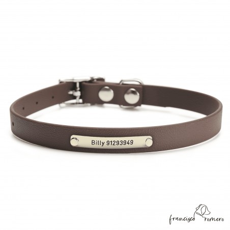 Collar Biothane Beta 1,6 cm Personalizado