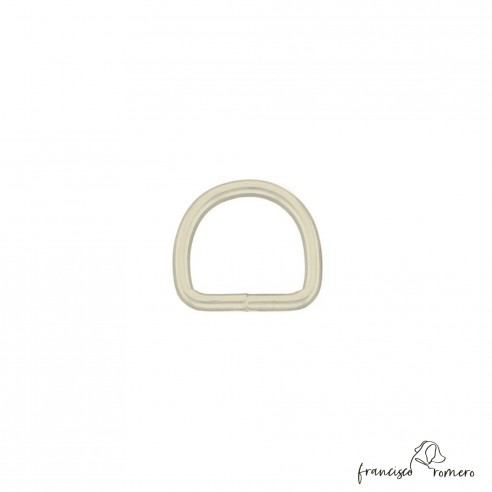 Medio punto Níquel 1,6 cm