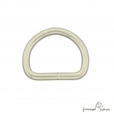 Medio punto Níquel 3 cm