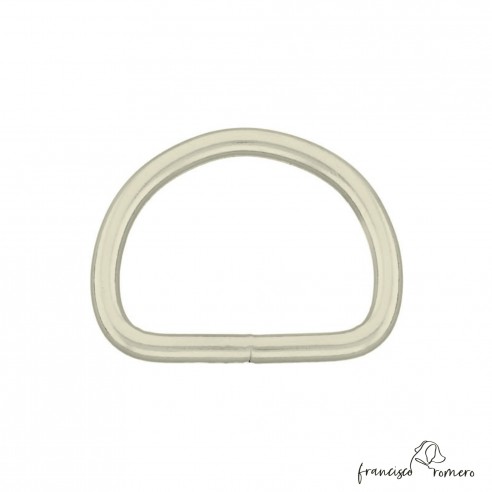 Medio punto Níquel 3,5 cm