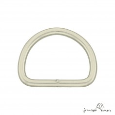 Medio punto Níquel 4 cm