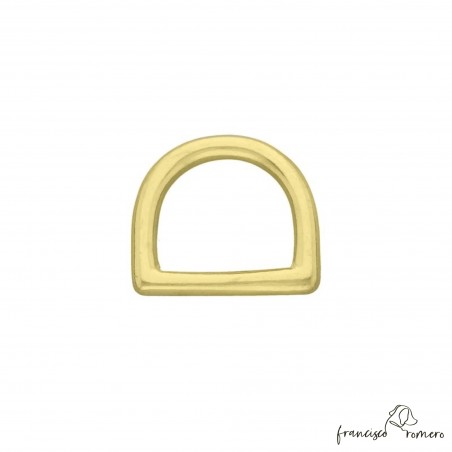 Medio punto Latón 2 cm