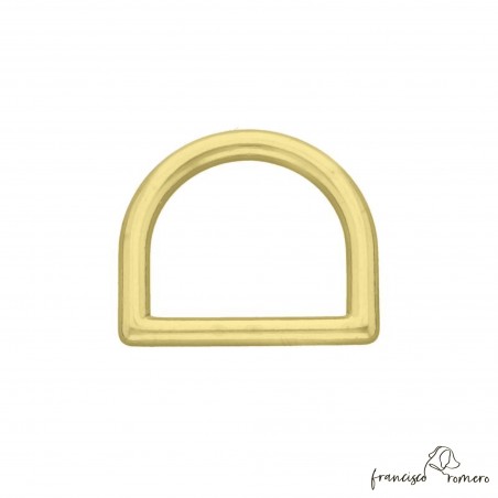 Medio punto Latón 3 cm