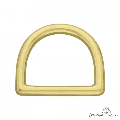 Medio punto Latón 4 cm