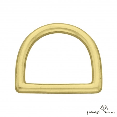 Medio punto Latón 4 cm