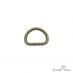 Medio punto Oro viejo 1,6 cm