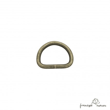 Medio punto Oro viejo 1,6 cm