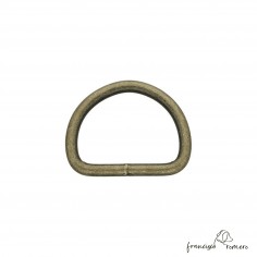 Medio punto Oro viejo 2,5 cm