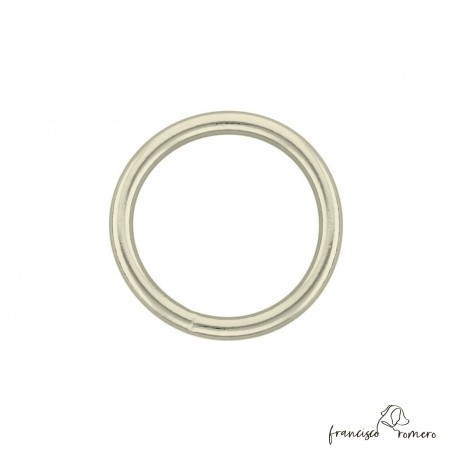 Anilla Níquel 30 mm para la fabricación de accesorios para perros