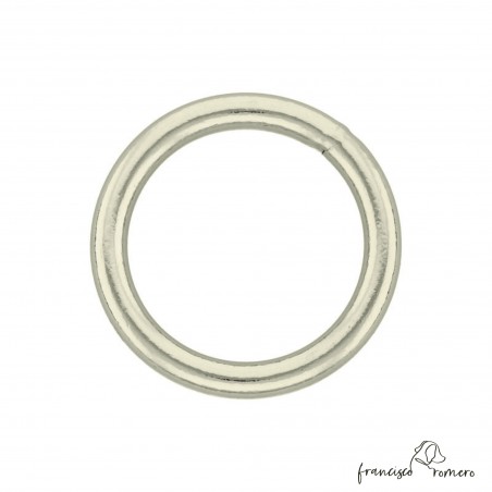 Anilla Níquel 35 mm para la fabricación de accesorios para perros