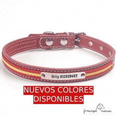 Collar de piel de...