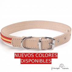 Collar de piel de...