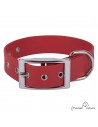 Collar Biothane Beta 2,5 cm Personalizado Rojo para perro